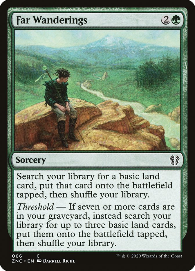 Far Wanderings [Zendikar Rising Commander] | Local Legends