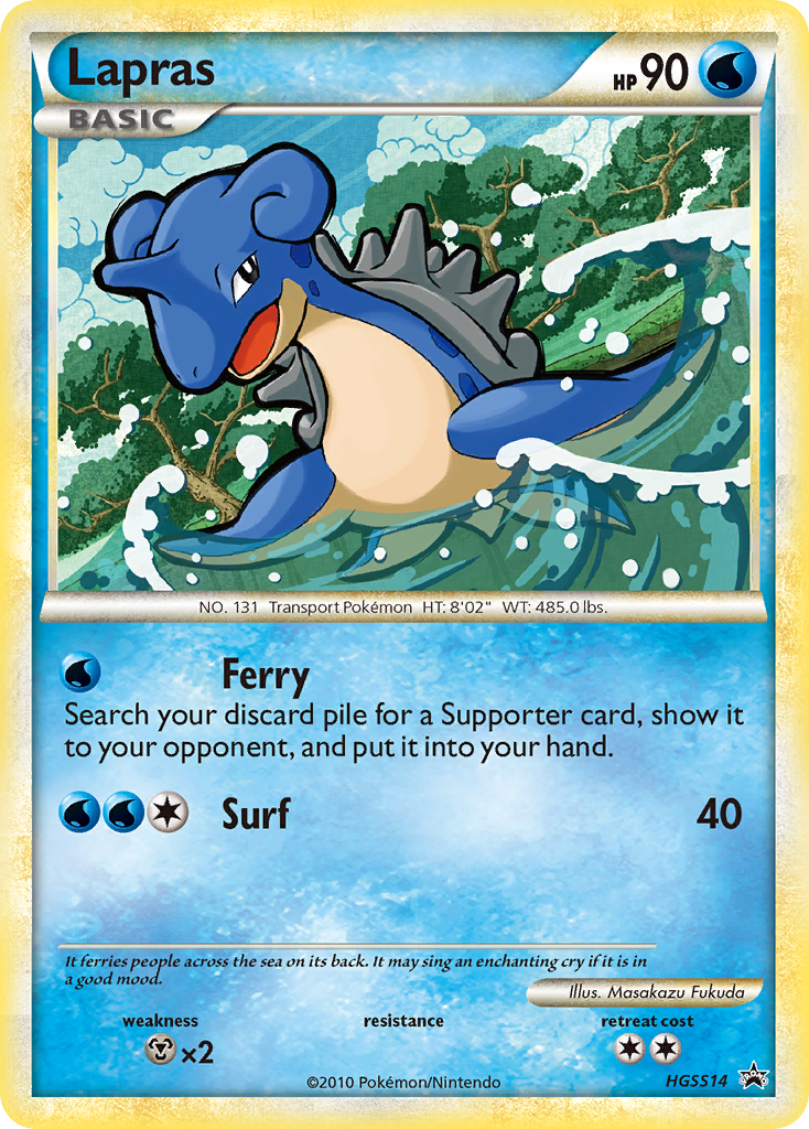 Lapras (HGSS14) [HeartGold & SoulSilver: Black Star Promos] | Golgari Games