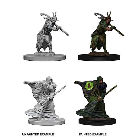 D&D Miniatures Elf Druid | Golgari Games