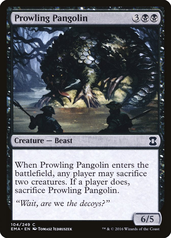 Prowling Pangolin [Eternal Masters] | Local Legends