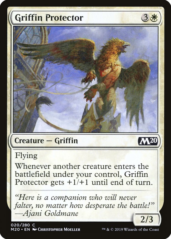 Griffin Protector [Core Set 2020] | Local Legends