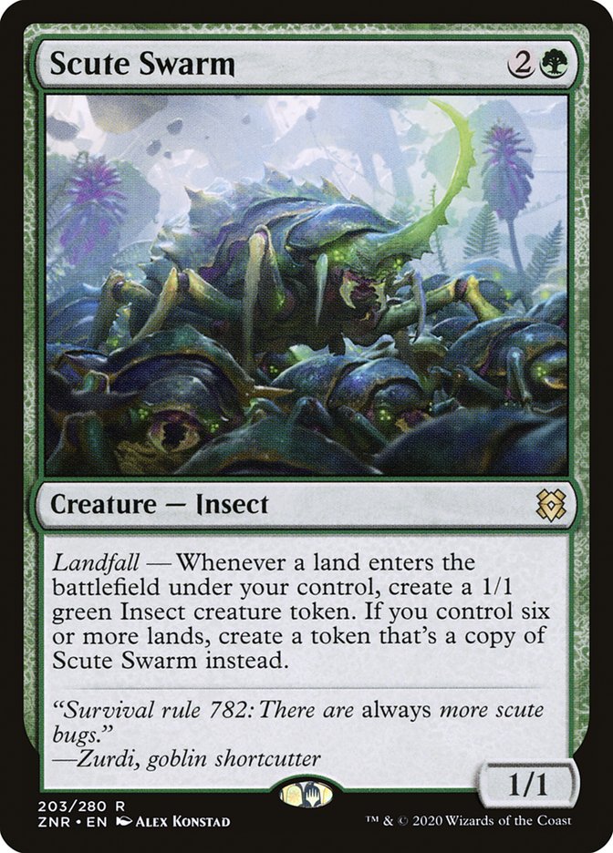 Scute Swarm [Zendikar Rising] | Local Legends