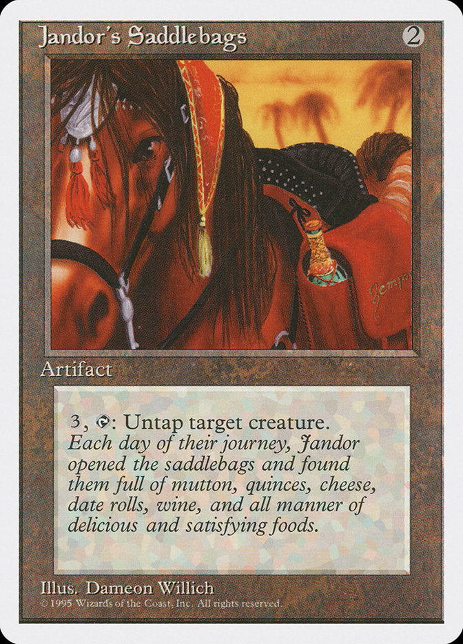 Jandor's Saddlebags [Fourth Edition] | Local Legends