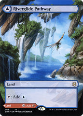 Riverglide Pathway // Lavaglide Pathway (Borderless Alternate Art) [Zendikar Rising] | Local Legends