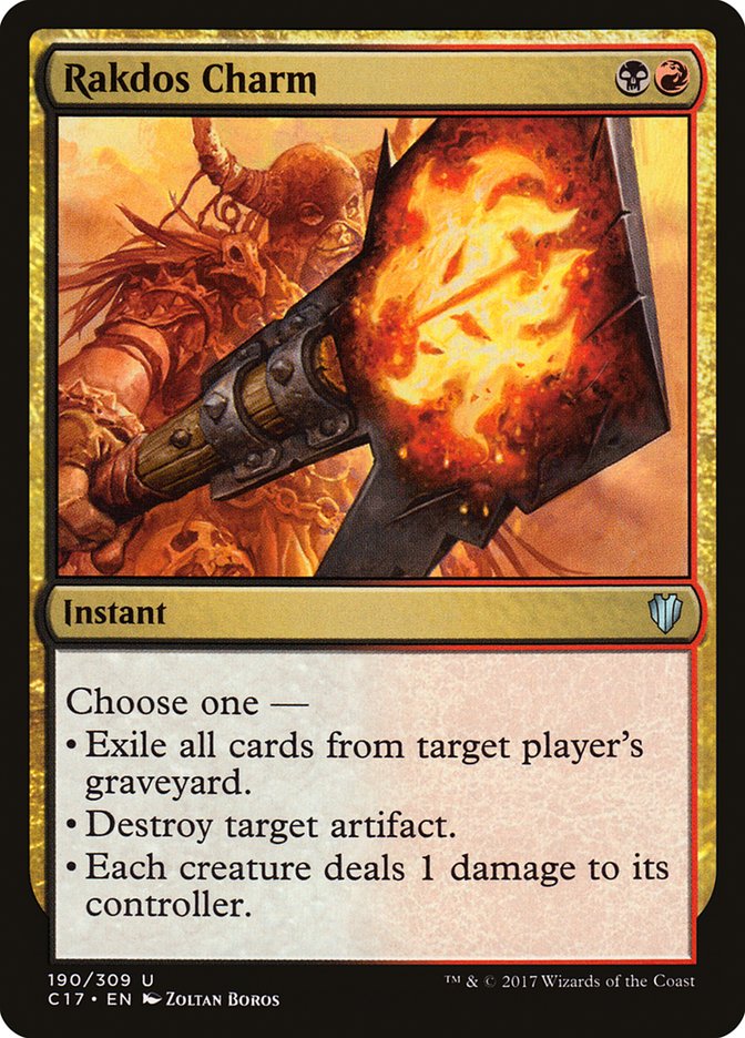 Rakdos Charm [Commander 2017] | Local Legends