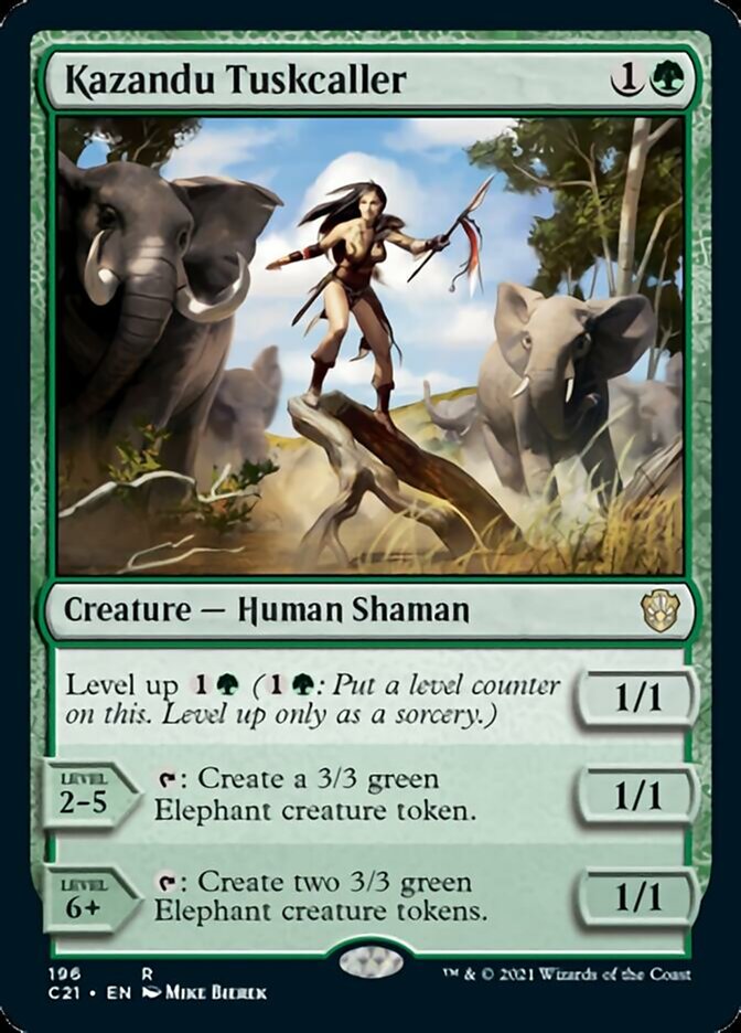 Kazandu Tuskcaller [Commander 2021] | Local Legends