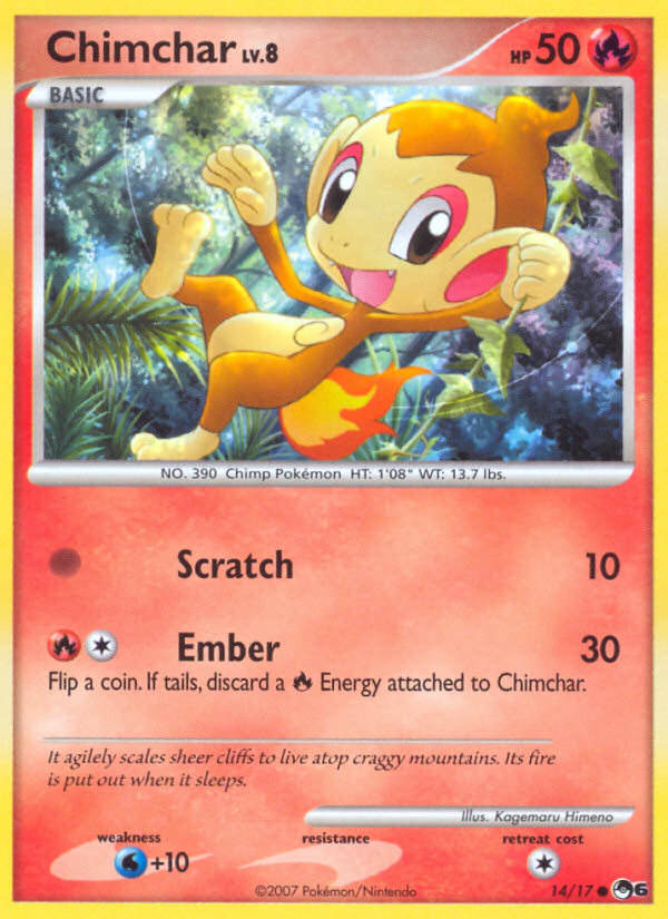 Chimchar (14/17) [POP Series 6] | Golgari Games