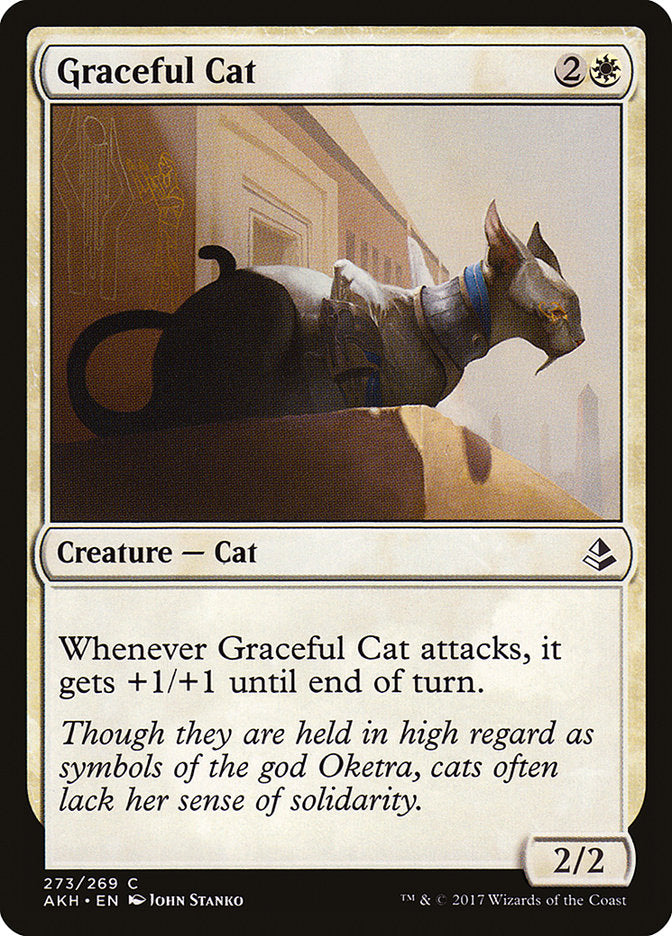 Graceful Cat [Amonkhet] | Golgari Games