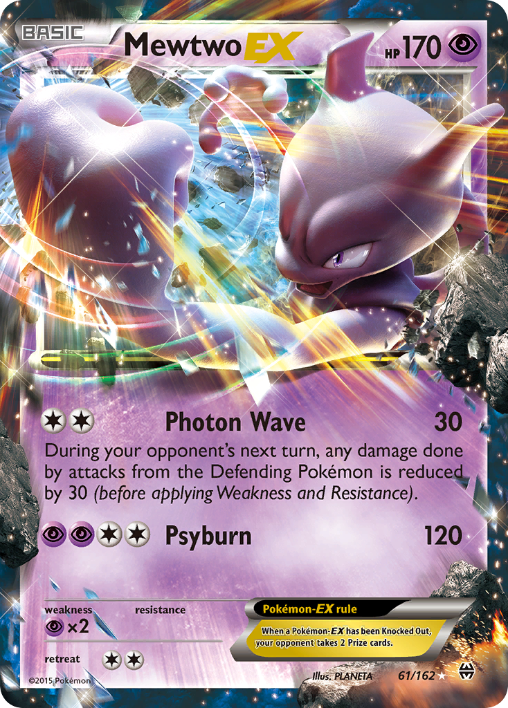 Mewtwo EX (61/162) [XY: BREAKthrough] | Golgari Games