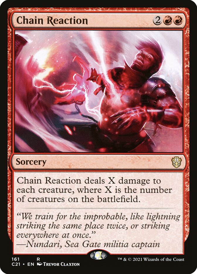 Chain Reaction [Commander 2021] | Local Legends