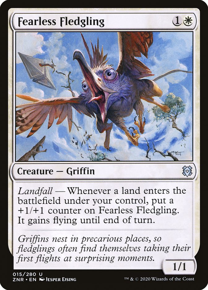 Fearless Fledgling [Zendikar Rising] | Local Legends