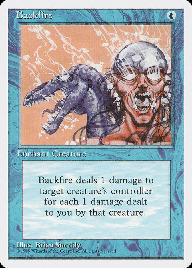 Backfire [Fourth Edition] | Golgari Games