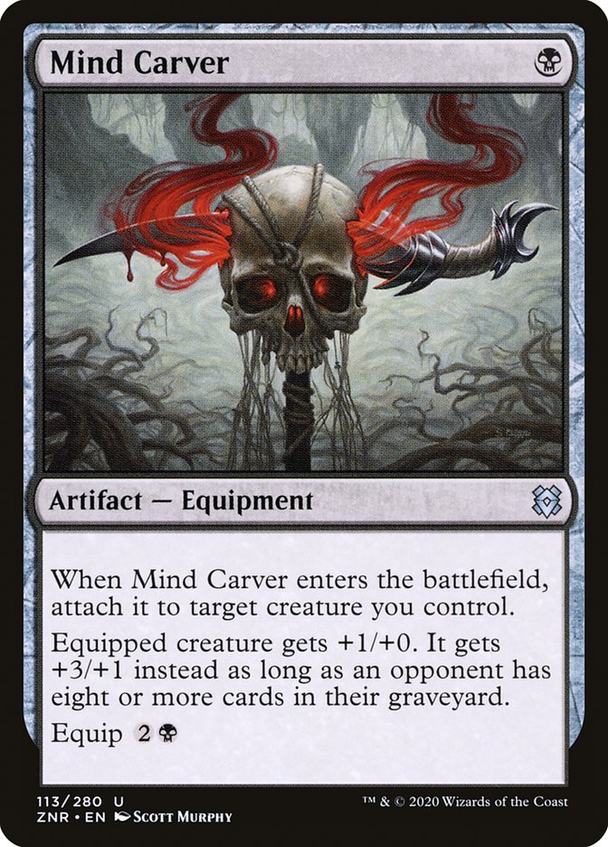 Mind Carver [Zendikar Rising] | Local Legends