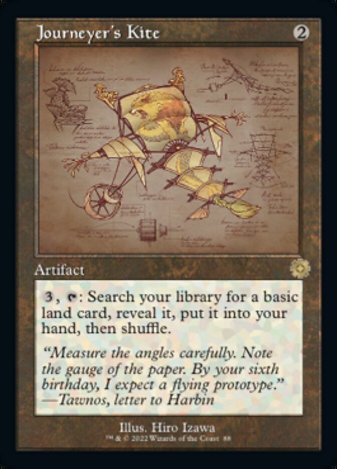 Journeyer's Kite (Retro Schematic) [The Brothers' War Retro Artifacts] | Local Legends