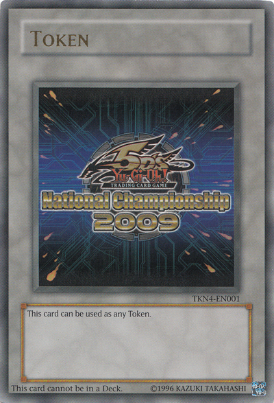 Yu-Gi-Oh 5D's 2009 National Championship Token [TKN4-EN001] Ultra Rare | Golgari Games