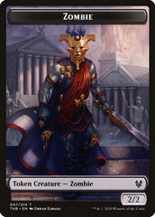 Human Soldier // Zombie Double-sided Token [Theros Beyond Death Tokens] | Golgari Games