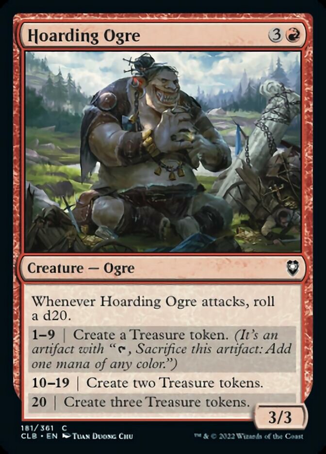 Hoarding Ogre [Commander Legends: Battle for Baldur's Gate] | Golgari Games