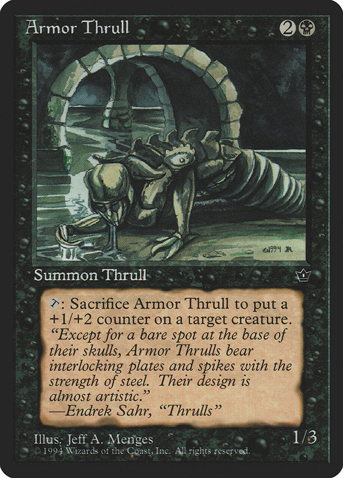 Armor Thrull (Jeff A. Menges) [Fallen Empires] | Golgari Games