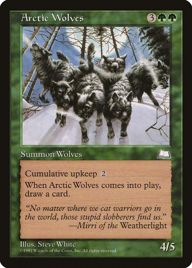 Arctic Wolves [Weatherlight] | Golgari Games