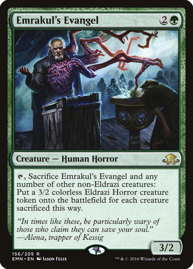 Emrakul's Evangel [Eldritch Moon] | Golgari Games