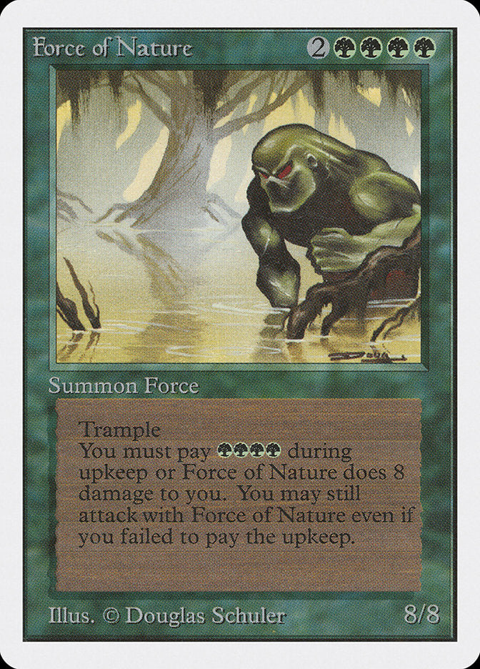 Force of Nature [Unlimited Edition] | Golgari Games