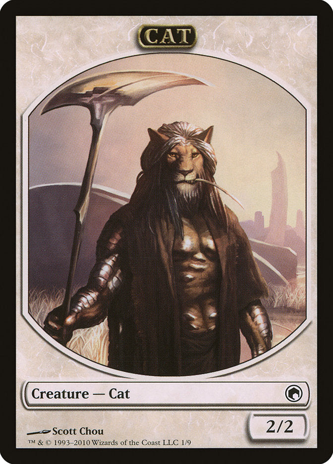 Cat Token [Scars of Mirrodin Tokens] | Golgari Games