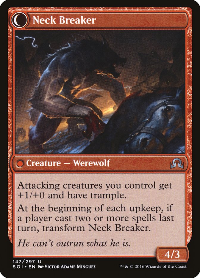 Breakneck Rider // Neck Breaker [Shadows over Innistrad] | Local Legends