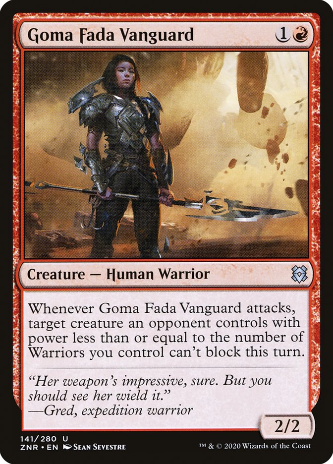 Goma Fada Vanguard [Zendikar Rising] | Local Legends