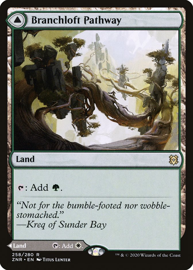 Branchloft Pathway // Boulderloft Pathway [Zendikar Rising] | Local Legends