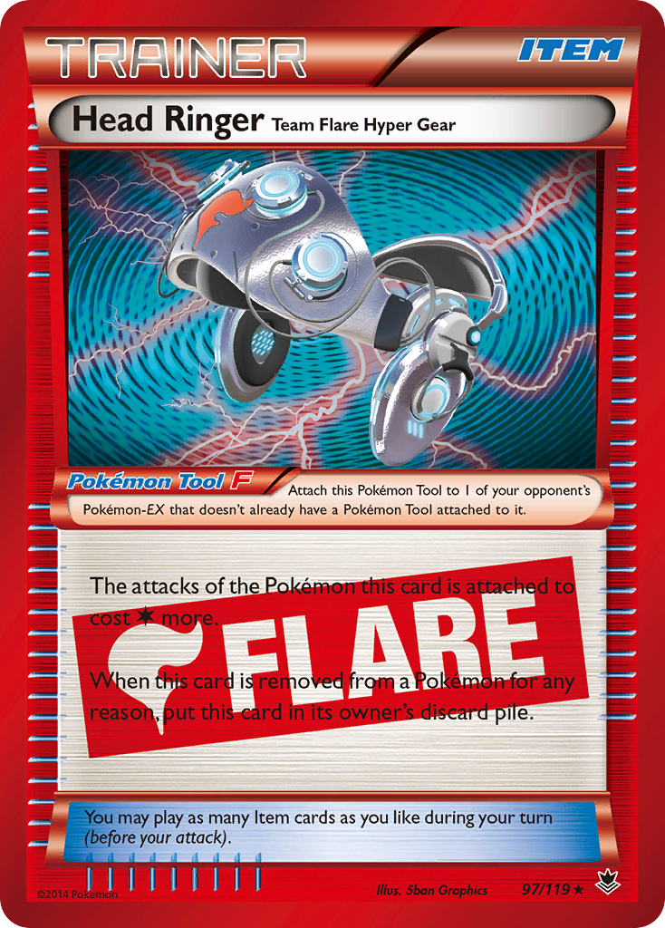 Head Ringer Team Flare Hyper Gear (97/119) [XY: Phantom Forces] | Golgari Games