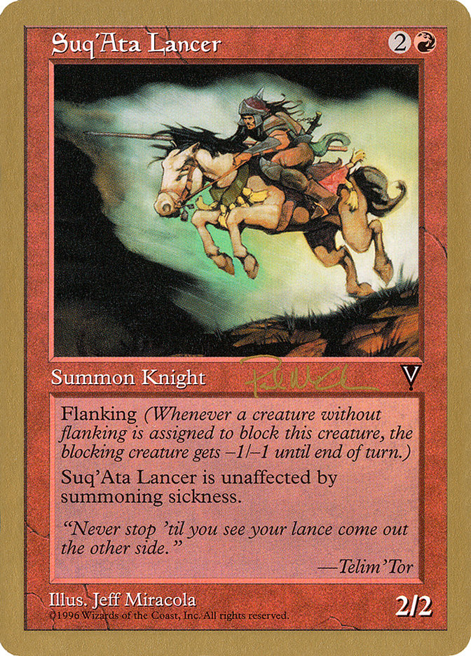 Suq'Ata Lancer (Paul McCabe) [World Championship Decks 1997] | Local Legends