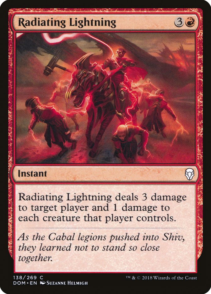 Radiating Lightning [Dominaria] | Local Legends