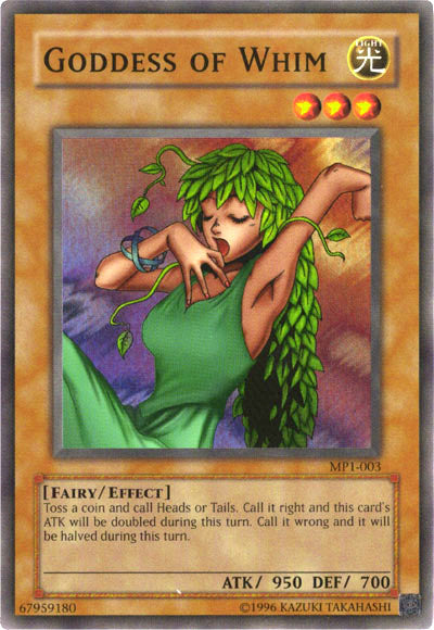 Goddess of Whim [MP1-003] Super Rare | Golgari Games