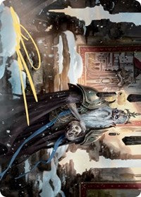 Narfi, Betrayer King Art Card (Gold-Stamped Signature) [Kaldheim Art Series] | Local Legends