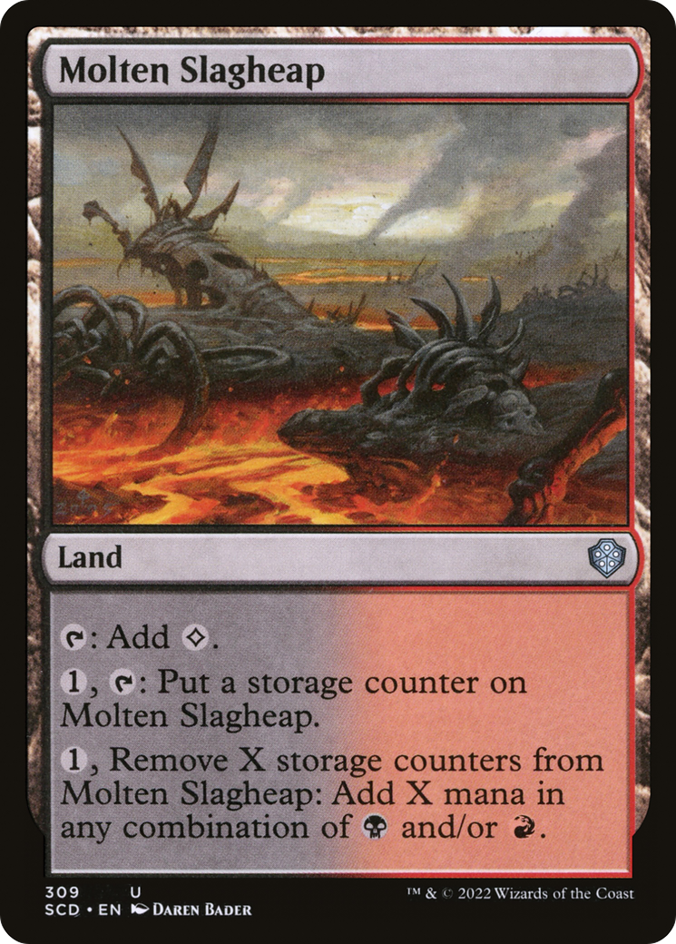 Molten Slagheap [Starter Commander Decks] | Local Legends