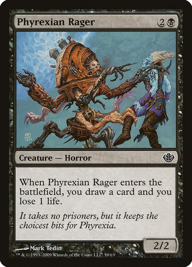 Phyrexian Rager [Duel Decks: Garruk vs. Liliana] | Golgari Games