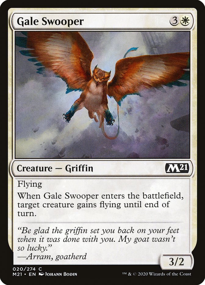 Gale Swooper [Core Set 2021] | Golgari Games