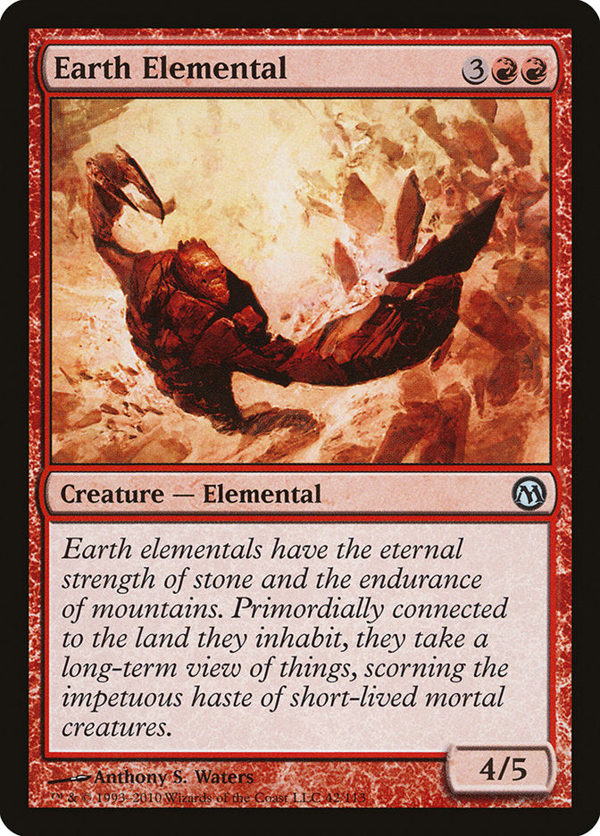 Earth Elemental [Duels of the Planeswalkers] | Local Legends