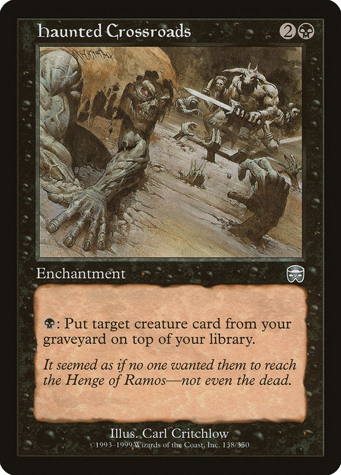 Haunted Crossroads [Mercadian Masques] | Local Legends