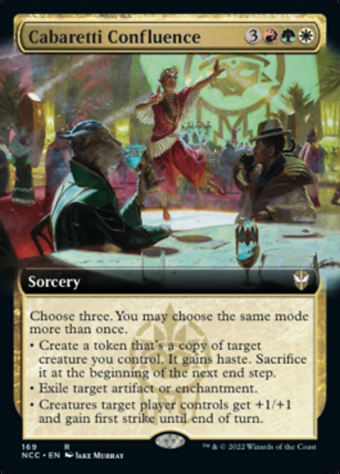 Cabaretti Confluence (Extended Art) [Streets of New Capenna Commander] | Golgari Games