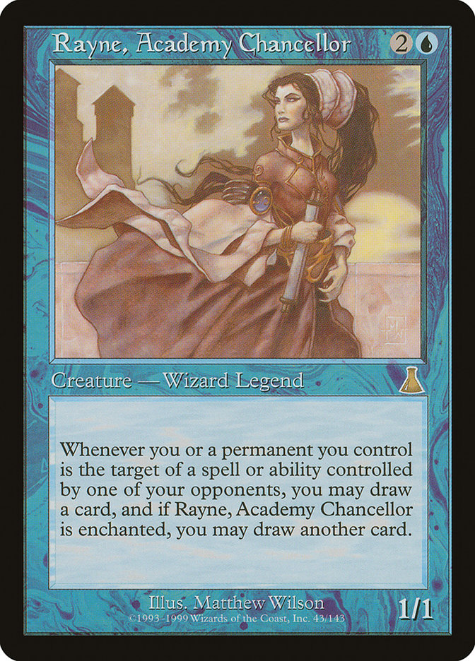 Rayne, Academy Chancellor [Urza's Destiny] | Local Legends