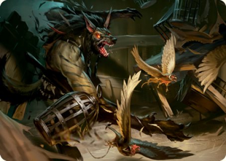 Wing Shredder Art Card [Innistrad: Midnight Hunt Art Series] | Local Legends