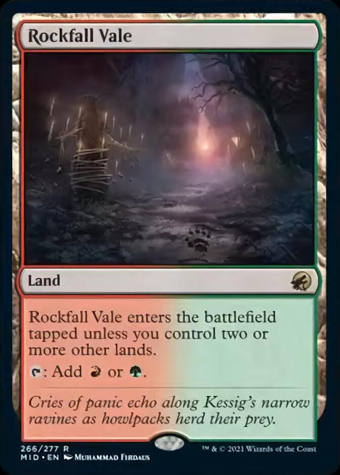 Rockfall Vale [Innistrad: Midnight Hunt] | Local Legends