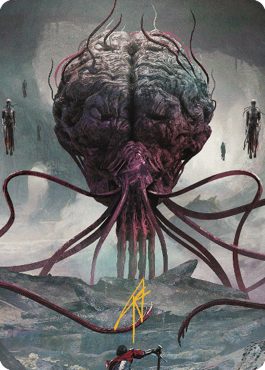 Elder Brain Art Card (Gold-Stamped Signature) [Commander Legends: Battle for Baldur's Gate Art Series] | Local Legends