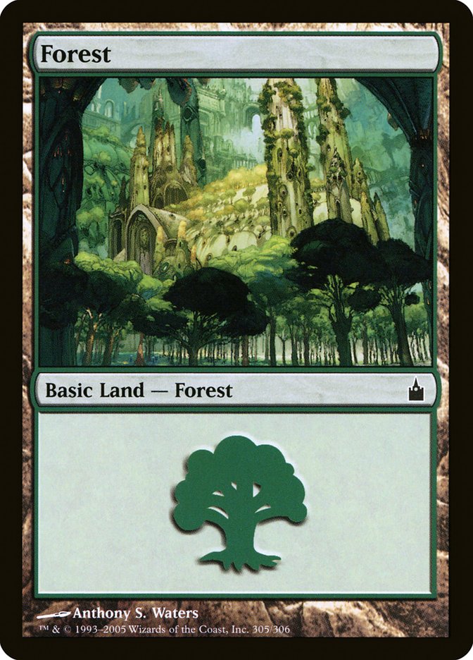 Forest (305) [Ravnica: City of Guilds] | Local Legends