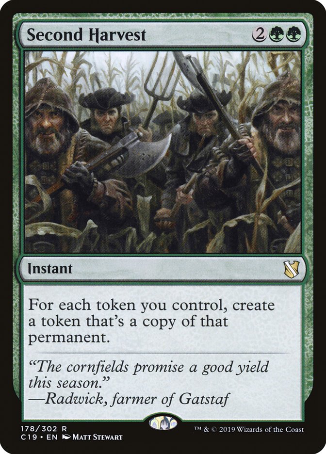 Second Harvest [Commander 2019] | Golgari Games