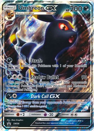 Umbreon GX (SM36) (Jumbo Card) [Sun & Moon: Black Star Promos] | Golgari Games