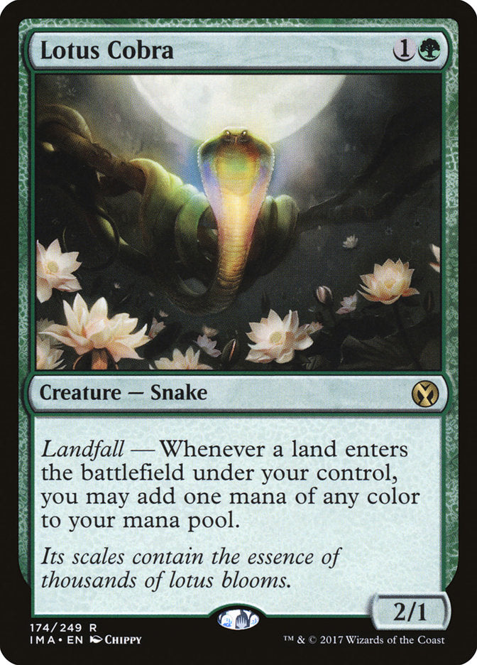 Lotus Cobra [Iconic Masters] | Golgari Games