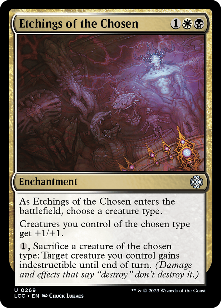 Etchings of the Chosen [The Lost Caverns of Ixalan Commander] | Local Legends