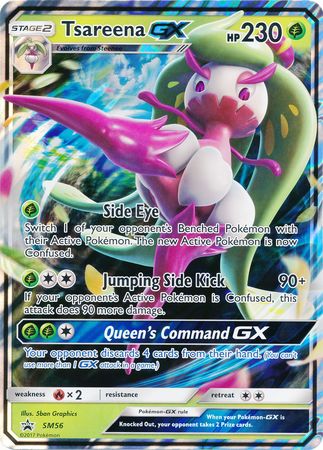 Tsareena GX (SM56) (Jumbo Card) [Sun & Moon: Black Star Promos] | Golgari Games